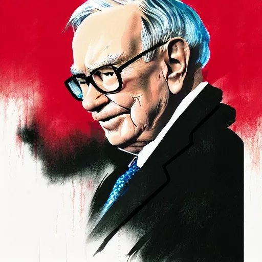 Warren Buffett japanese flag