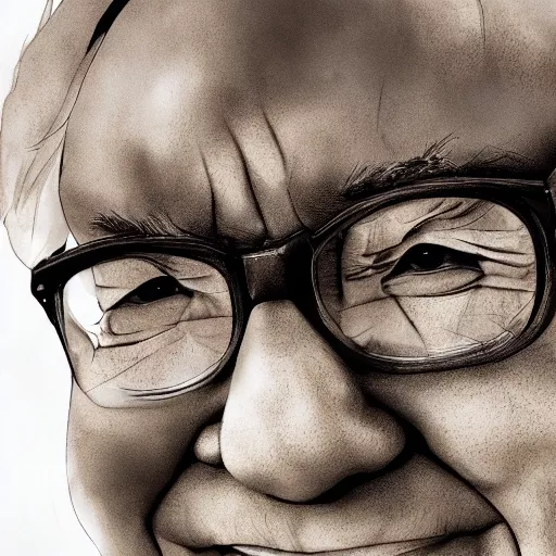 Warren Buffett laughing