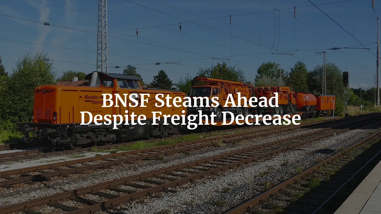 BNSF's Q1 2023 Results: A Historic Railroad System Steams Ahead