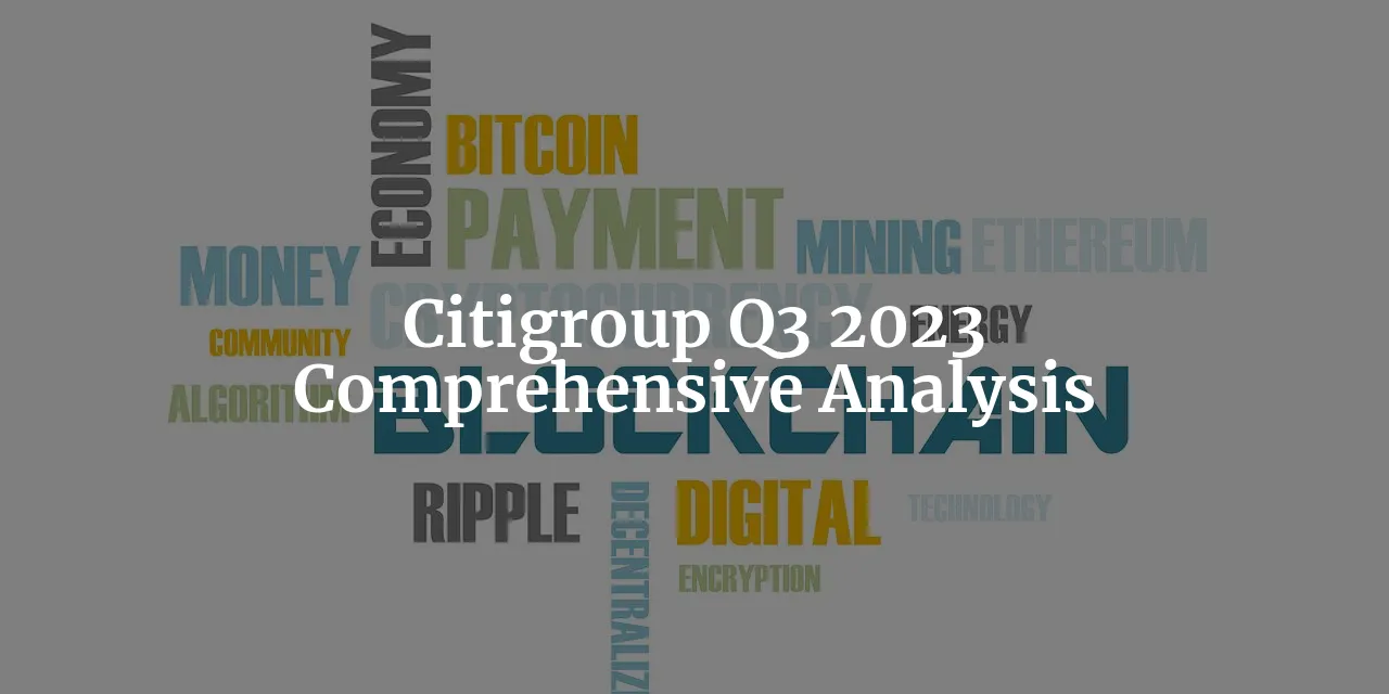 Citigroup Q3 2023: Navigating the Red Alert