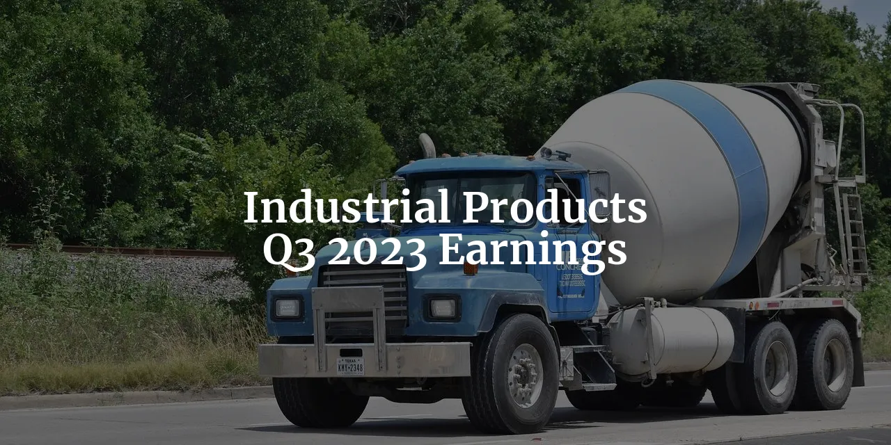 industrial-products-earnings-recap-and-outlook-q3-2023-a-profitable-journey-amidst-challenges_231106
