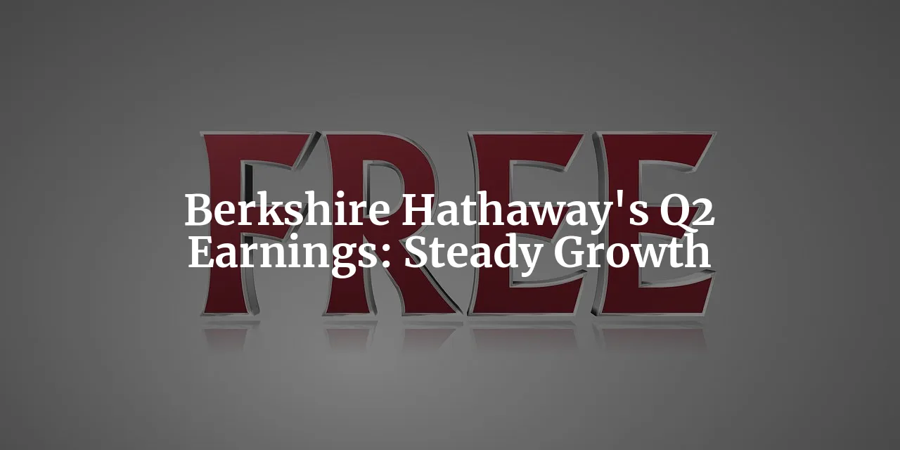 Navigating the Ups and Downs: Unveiling Berkshire Hathaway's Service and Retailing Q2 2023 Earnings