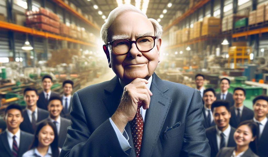 Warren Buffett In Factory Happy Ai Impression_1024x603