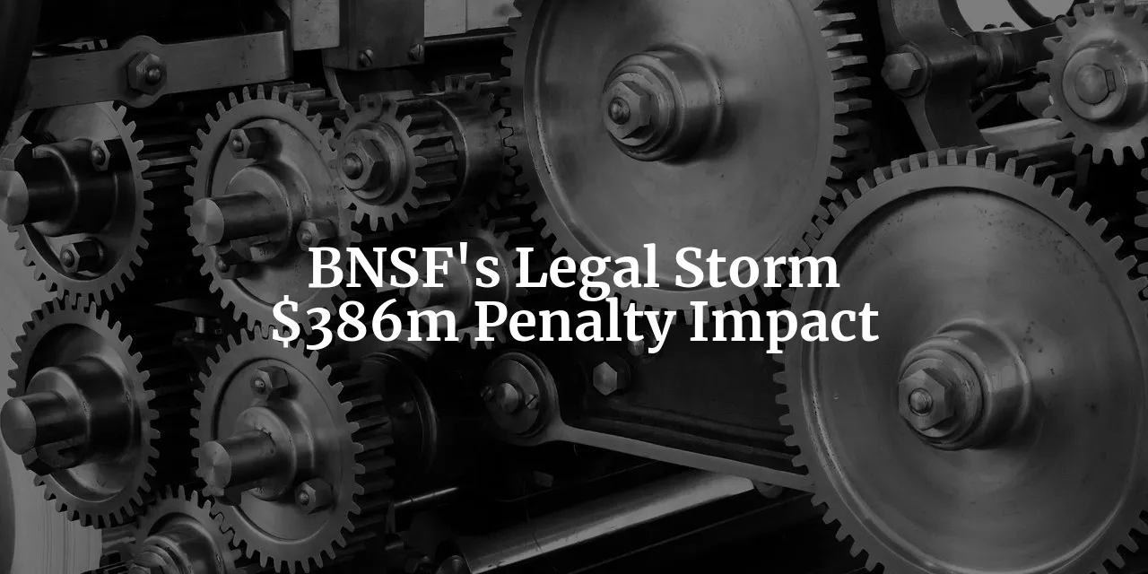 Berkshire's BNSF: Navigating a $386m Legal Storm