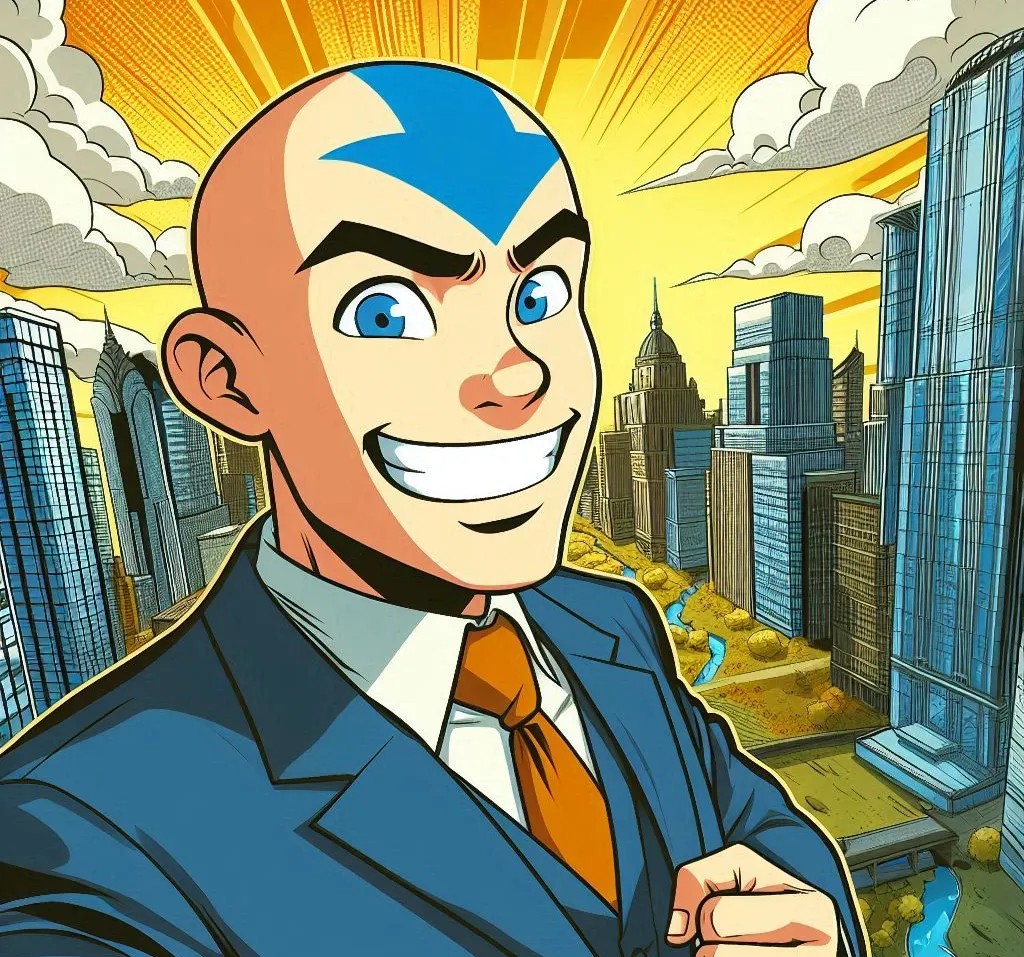 Last Airbender In Business Suit