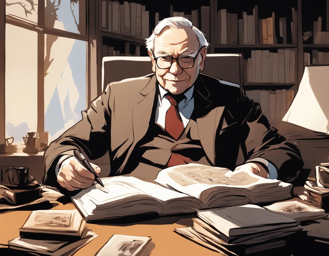 Warren Buffett Reading A Good Example For All Shareholders