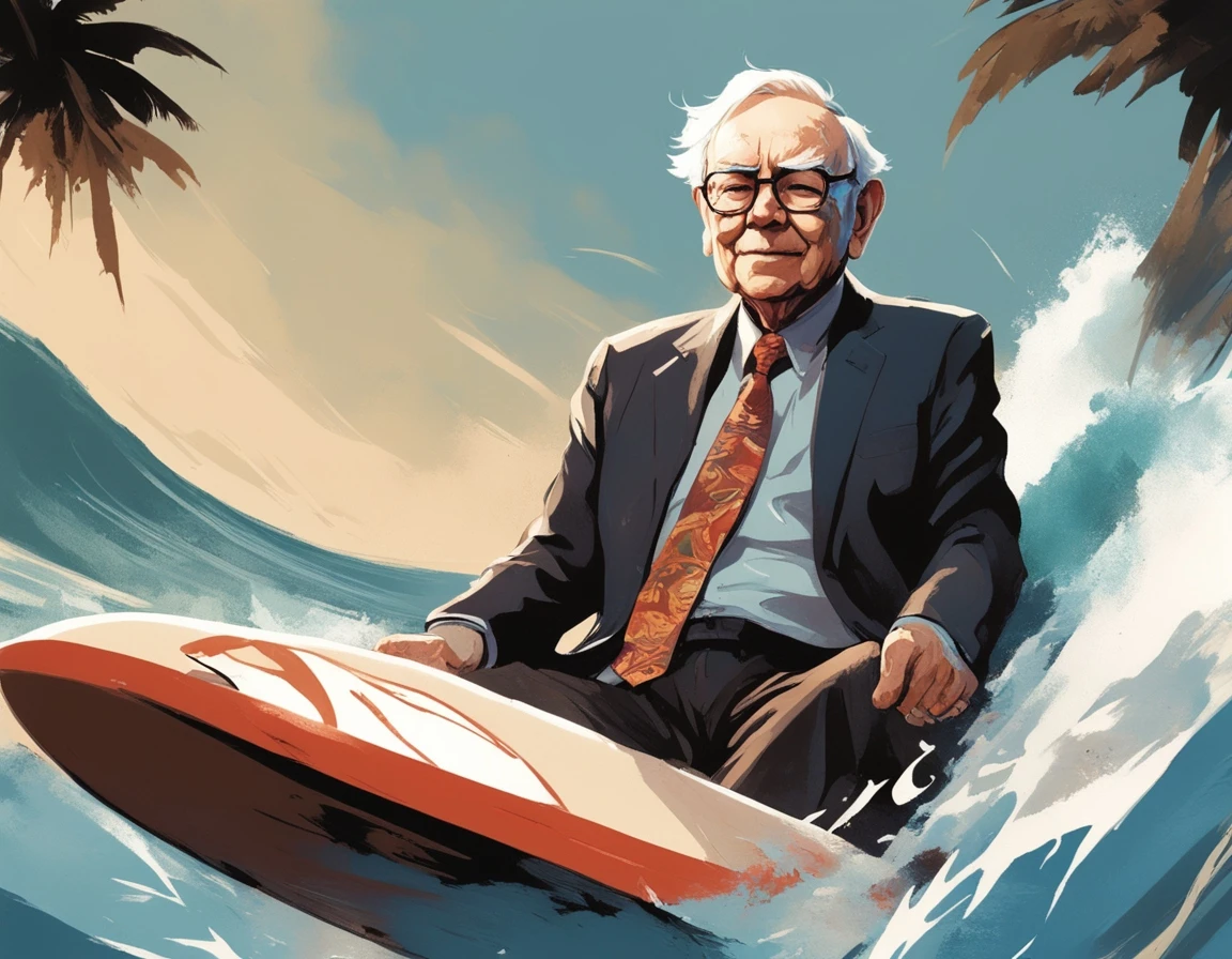 Warren Buffett Riding The Wave