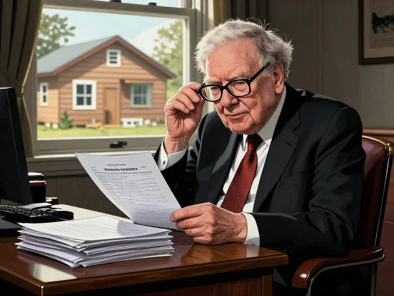 Buffett reading Clayton loan files