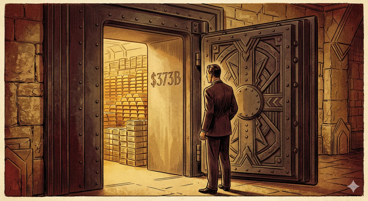 Berkshire's $373 billion war chest